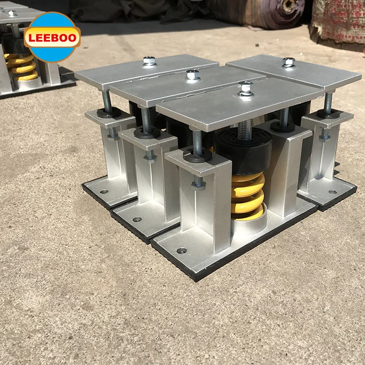 Hvac High strength pump spring vibration isolator floor mount air conditioner Damper elastomeric Anti vibration Mounting Springs
