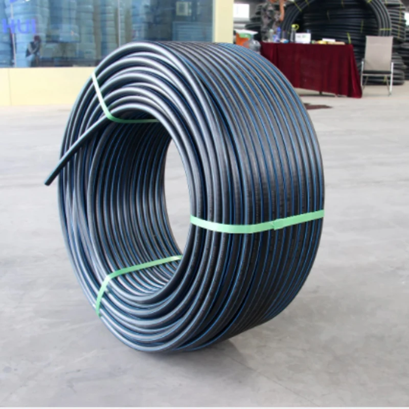 Hot Sale Black Plastic Hdpe Polyethylene Watering Pipe Coiled Pe Pipe