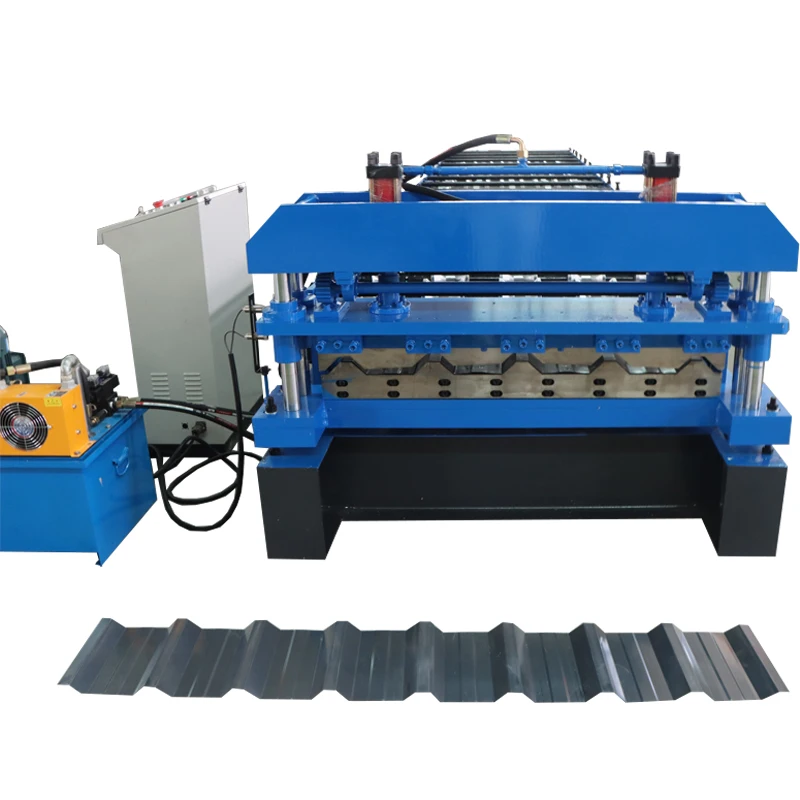 U Rib Panel PBR panel trapezoidal Metal Roof Tiles making machine Aluminum wall sheet cold roll forming machine