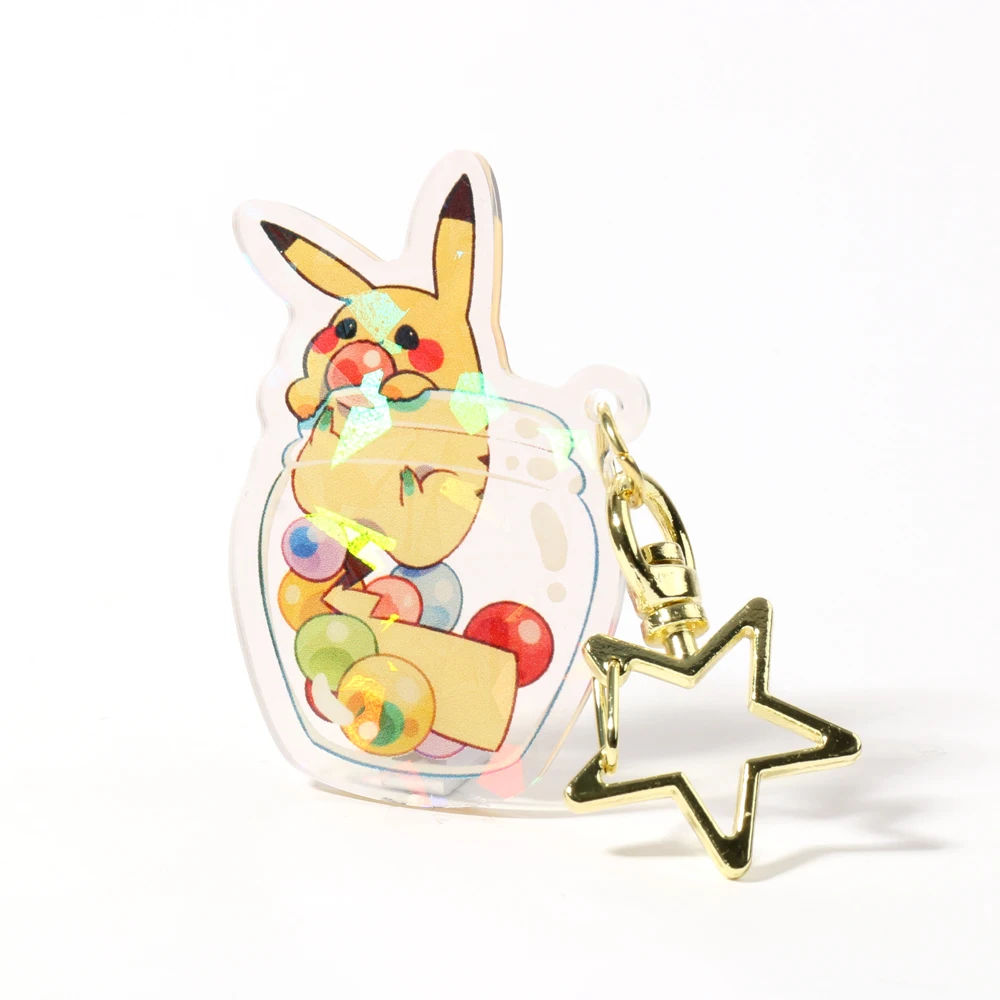Custom VOGRACE laser cut acrylic charms/custom anime acrylic keychain