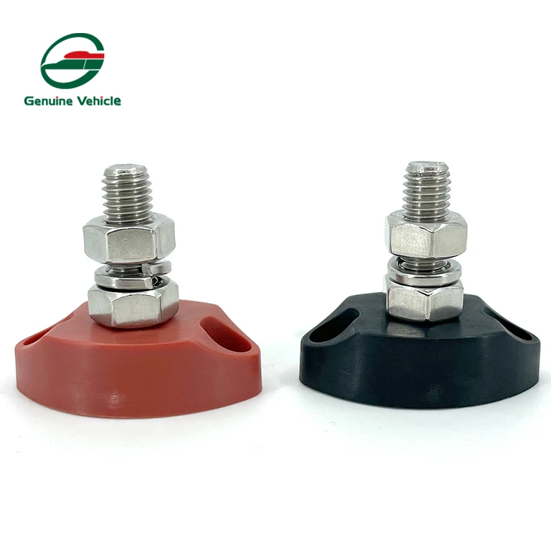 Подлинный автомобильный RV 6 мм/8 мм/10 мм, одиночный нейтральный разъем, медный Электрический штифт, Клеммная шина для грузовика, фургона, лодки