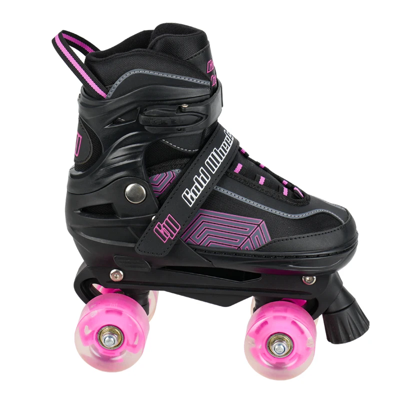 Aisamstar 2024 Fashion Inline Skates For Kids Cartoon Style Popular Pink And Blue Color