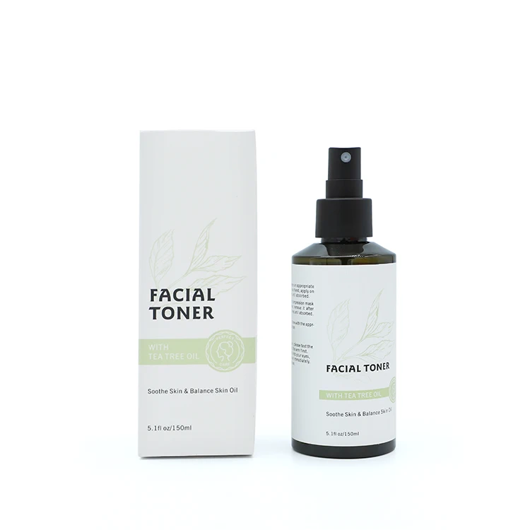 Wholesale Skin Care Anti Acne Tea Tree toner Private Label  Oil Control  Moisturizing Tea Tree Facial Toner Spray