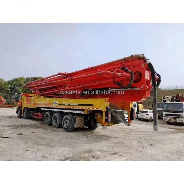 Engineering Construction Machinery 2020 Sany 67M 5-Axle Volvo Chassis Concrete Machinery Pump Truck Price