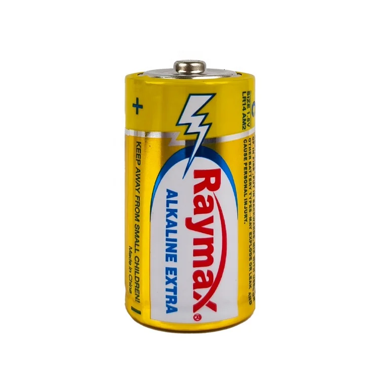Raymax  Factory  high-quality No. 2   LR14 size C alkaline dry battery 1.5v alkaline dry battery
