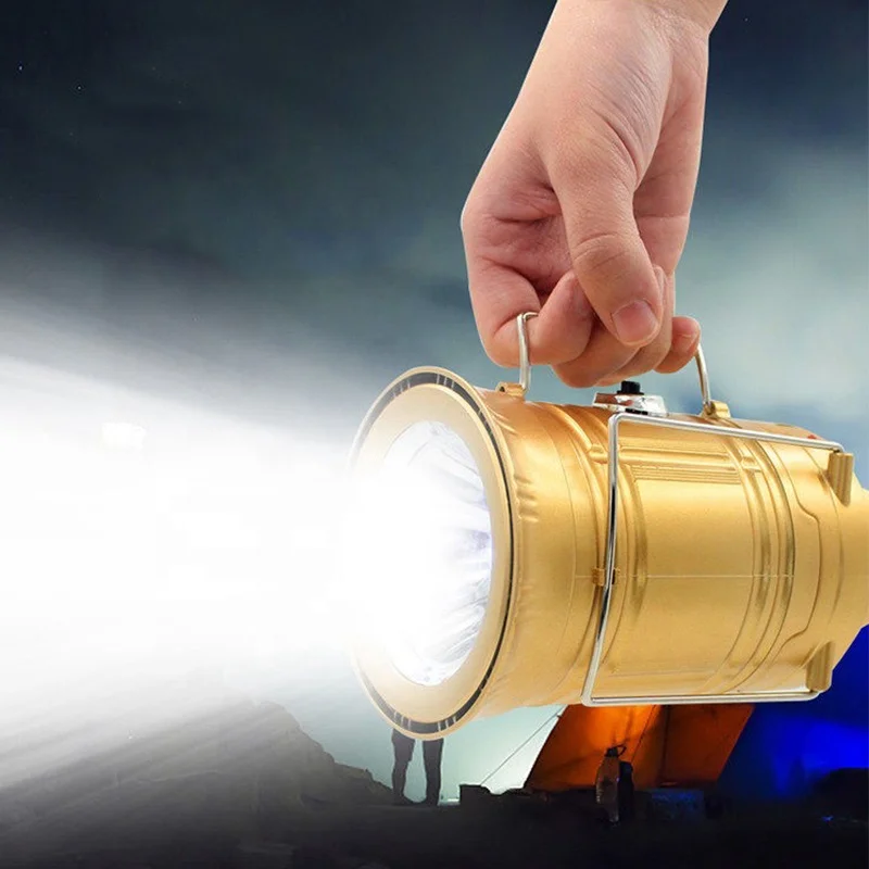 2022 multi function led telescopic camping lantern extendable camping light