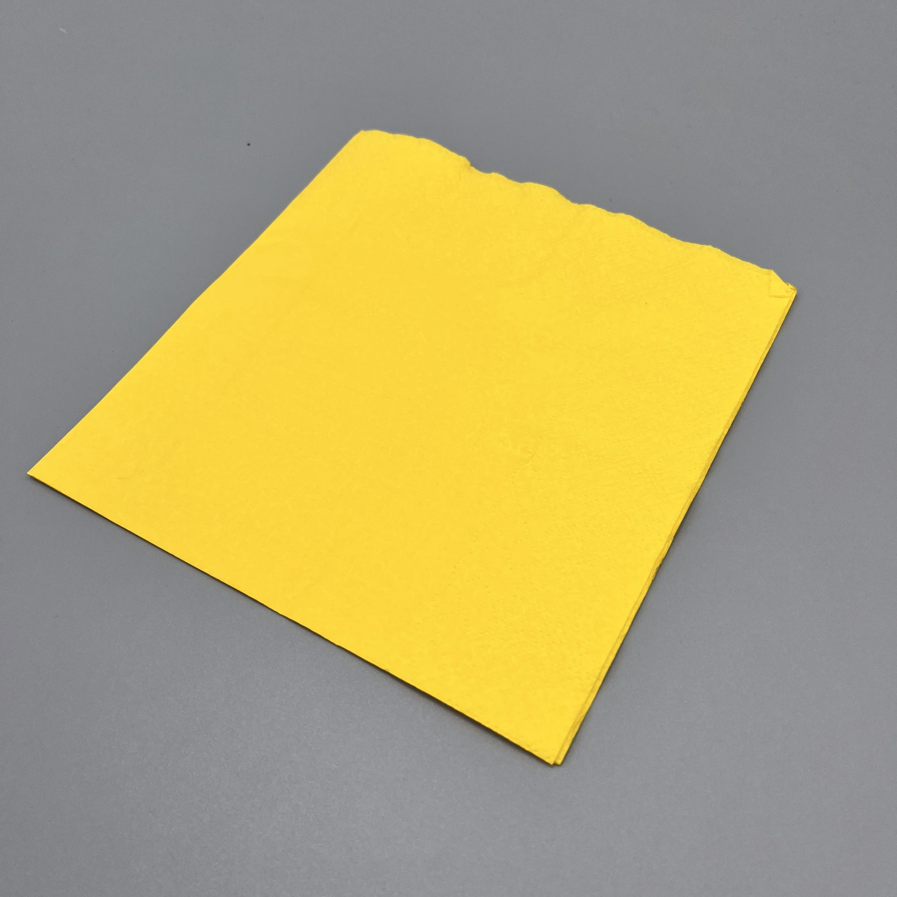 Wholesale Custom Design Colorful Paper Napkin Layer Style Packing Fold disposable cocktail napkins