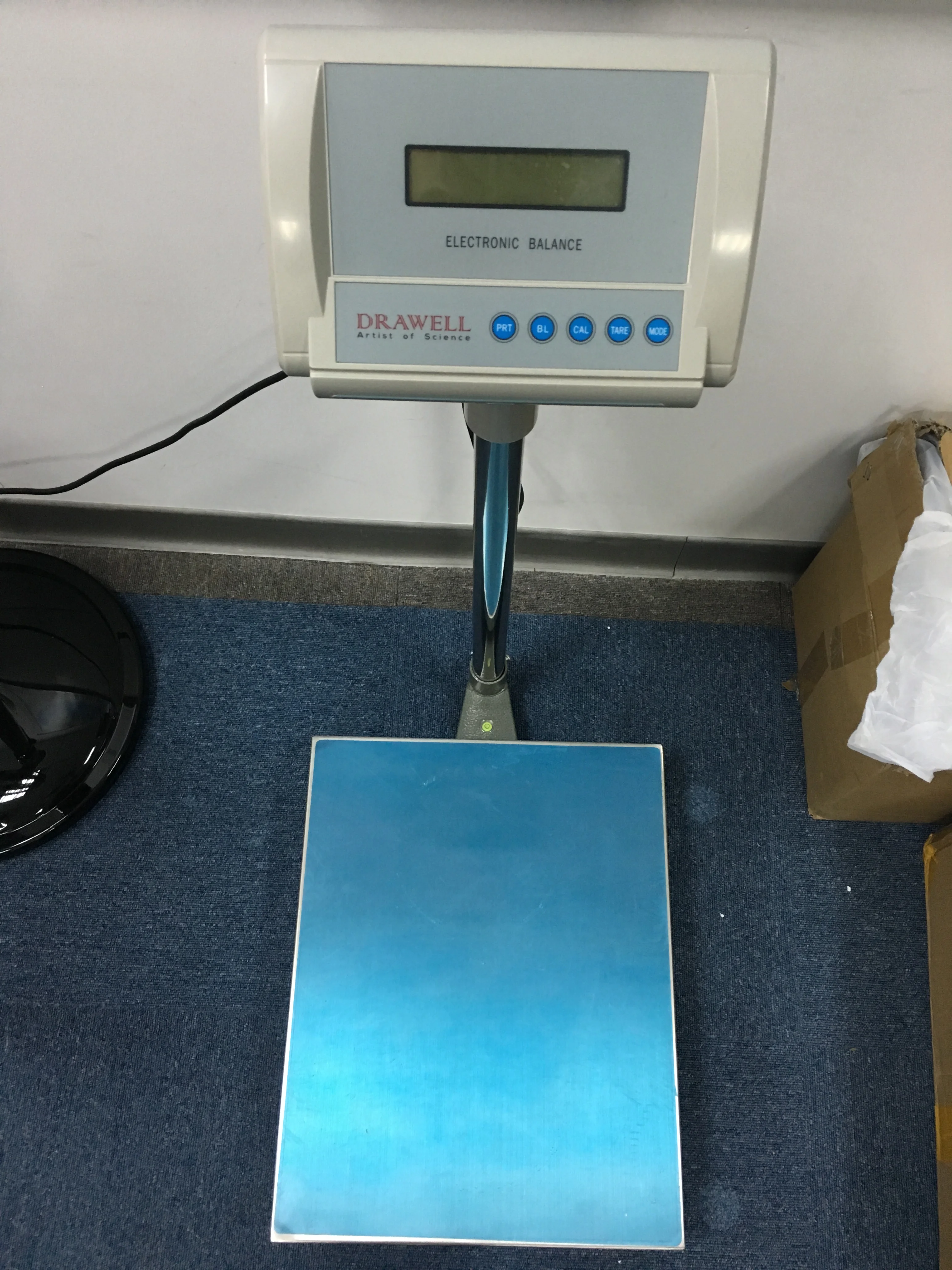 Высокоточные весы Drawell 100 кг цифровые большой емкости