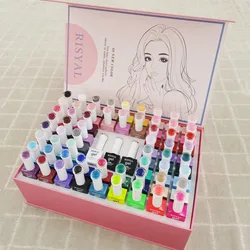 Hema Free 60pc/set Gel Nail Polish Kit For Nails Semi Permanent Soak Off Gel Polish Varnish UV Nail Set For Manicure Art Set