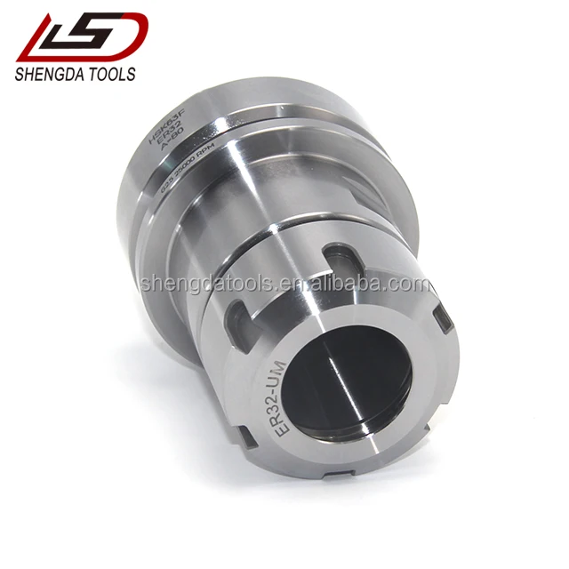 High precision lathe machine HSK63F ER32 milling collet chuck HSK tool holder lathe collet chuck of CNC machine tool accessories