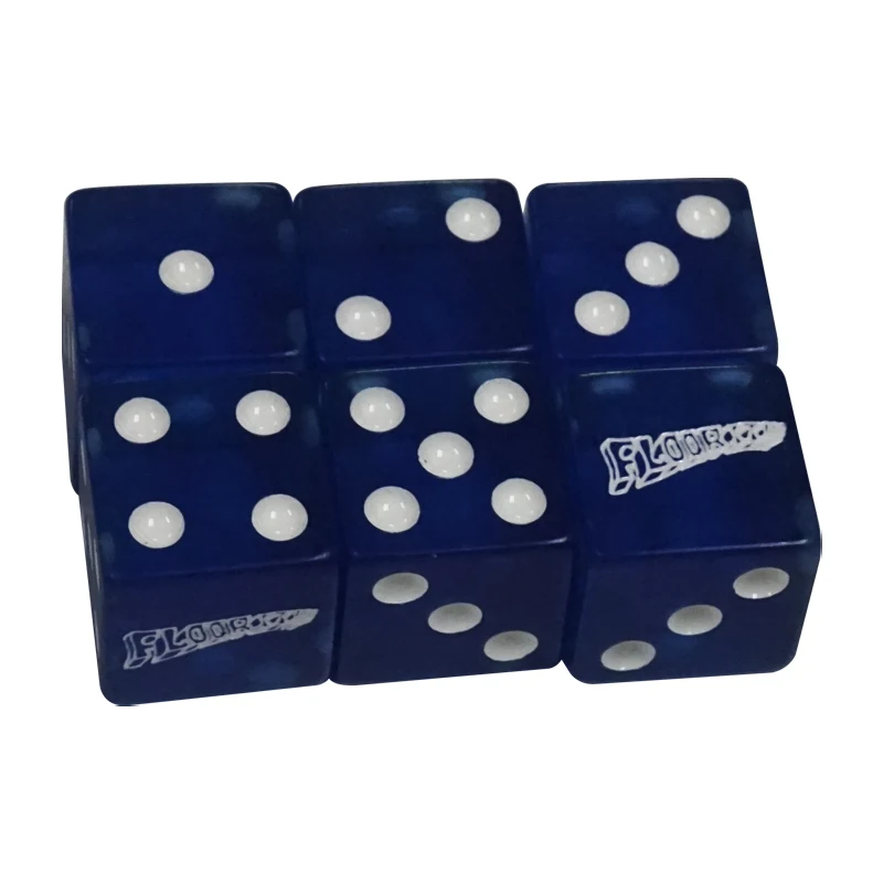12mm 14mm 16mm 18mm 20mm 25mm Customize One Side or Six Sides of the Six sided Dot Dice Pattern Can Be Carved Printed