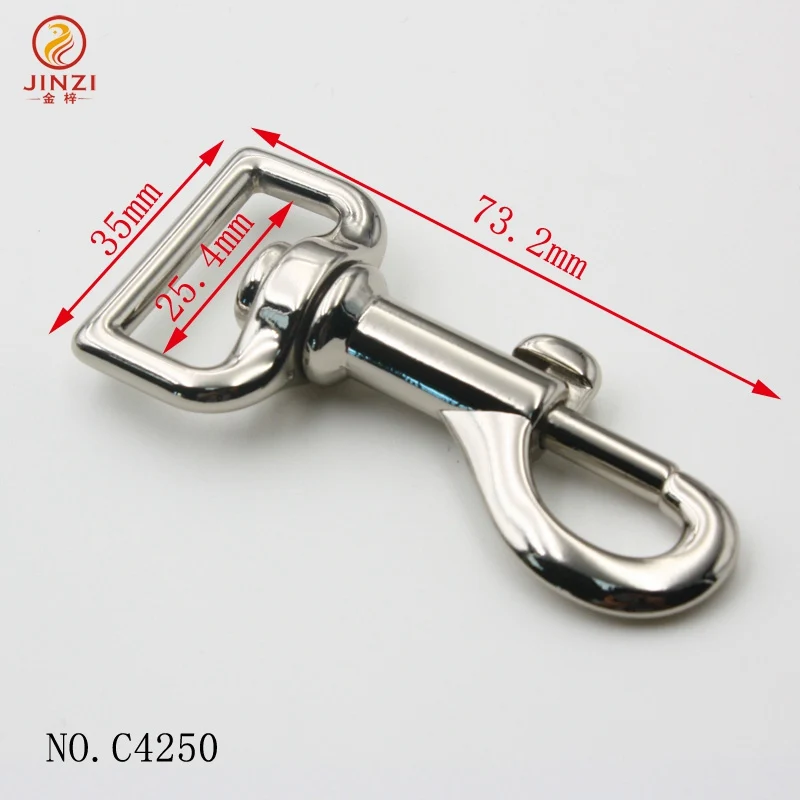 Zinc Alloy Metal Snap Hook  Heavy Duty Dog Hooks For Bags or Dog Leashes