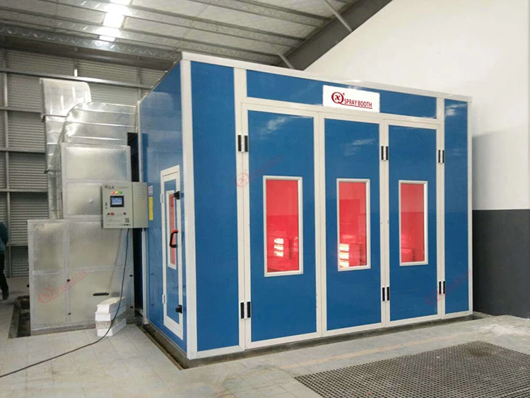 CE Approved Phillippine Infrared Heater Automotive Paint Spray Booth