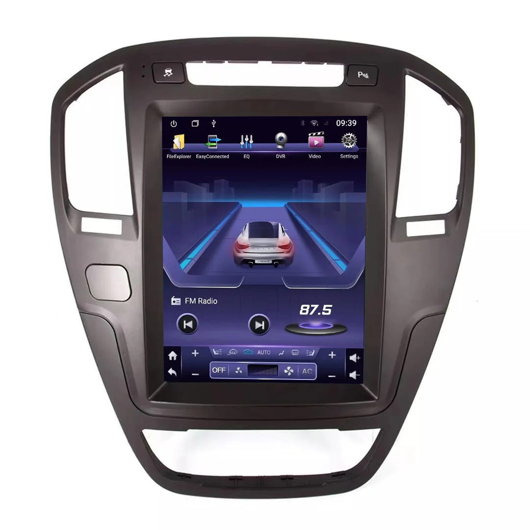 Tesla style Android 10.0 vertical screen Car Multimedia GPS dvd player for OPEL INSIGNIA 2008-2011