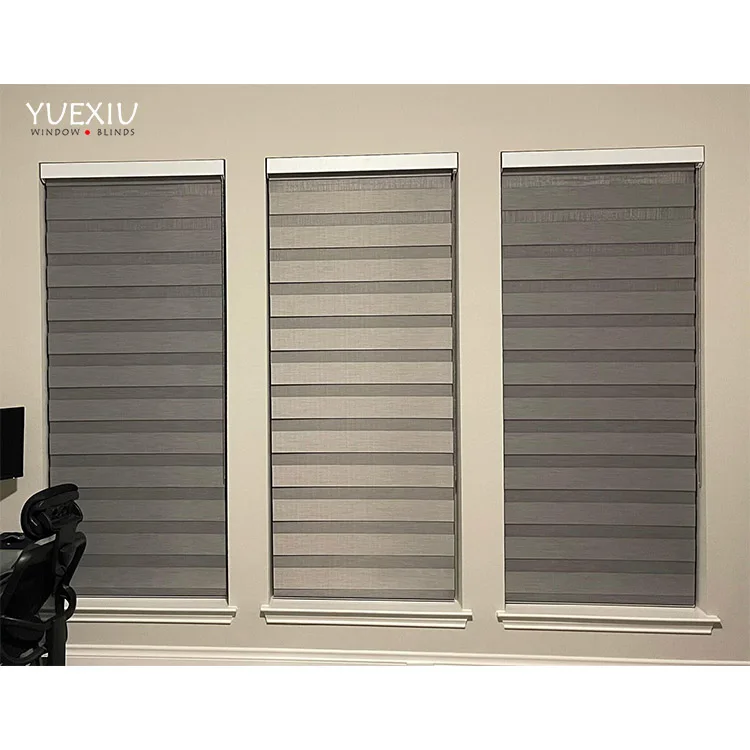 New Design Indoor Decoration Vertical Window Blind Shade High Quality Blackout Zebra Roller Blinds Fabric Manufacturer
