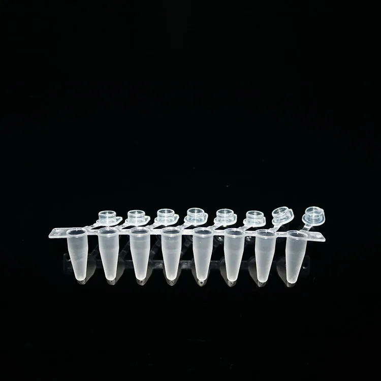 Best price 0.1ml 0.2ml Plastic 8 strips pcr tube for Labratory use
