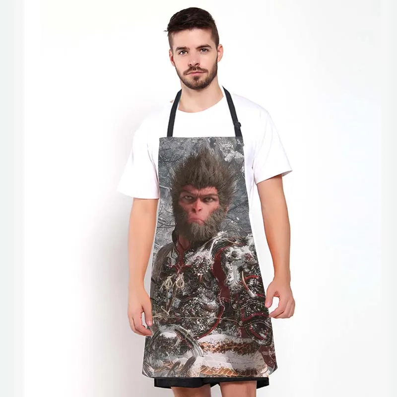 2024 Black goku apron are customized all over the world.