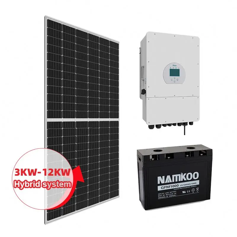 New Design New Deye Hybrid Inverter Sun-12K-Sg04lp3-Eu 12Kw 8000W 10000W 12000W Deye Hybrid Solar Inverter 12Kw