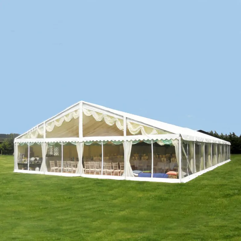 High Quality Aluminum Frame heavy duty 20x30 20x40 Marquee Party Tent Waterproof Clear Span Wedding Tents For 500 1000 People