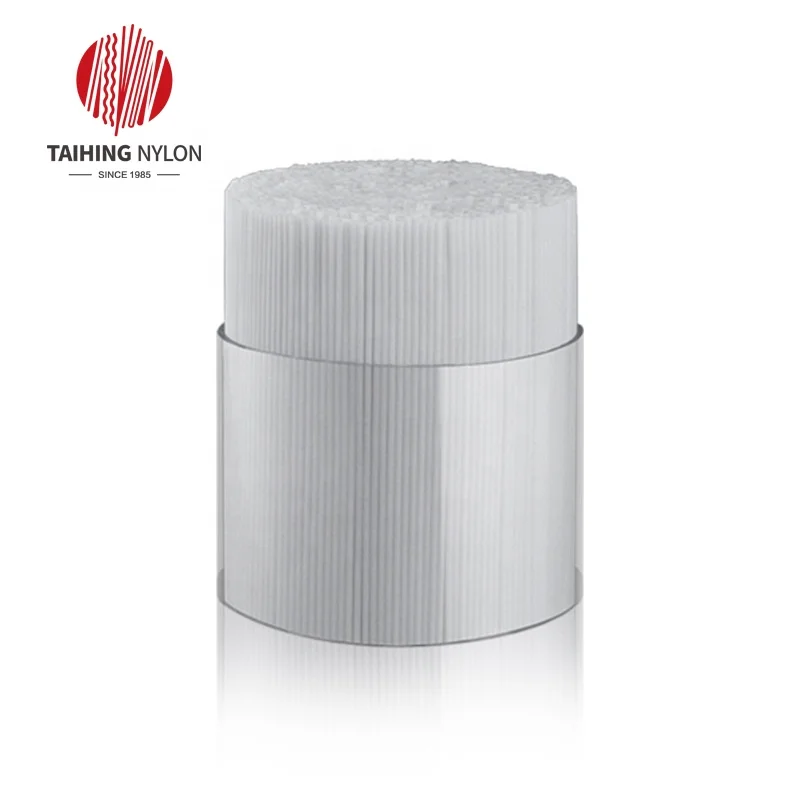 Manufacturer customized nylon 610 612 toothbrush bristles 0.15-0.18mm soft  wear-resistant antibacterial and mildew proof