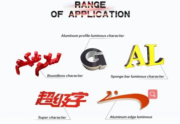 Full functional and automatic ACCUTEK AT PRO Channel Letter Bending Machine for aluminum materials and channelume