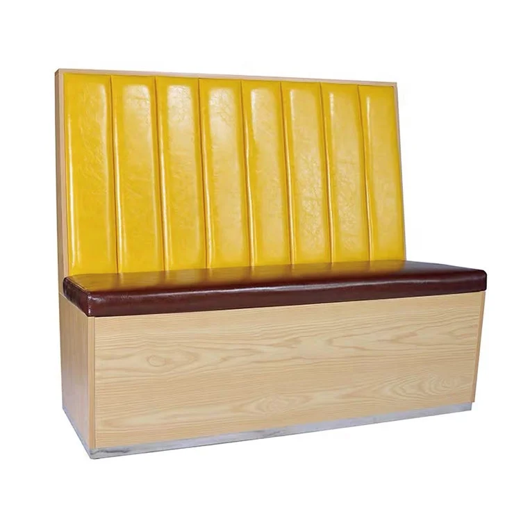 Restaurant sofa long booth hot pot restaurant multi-person seat
