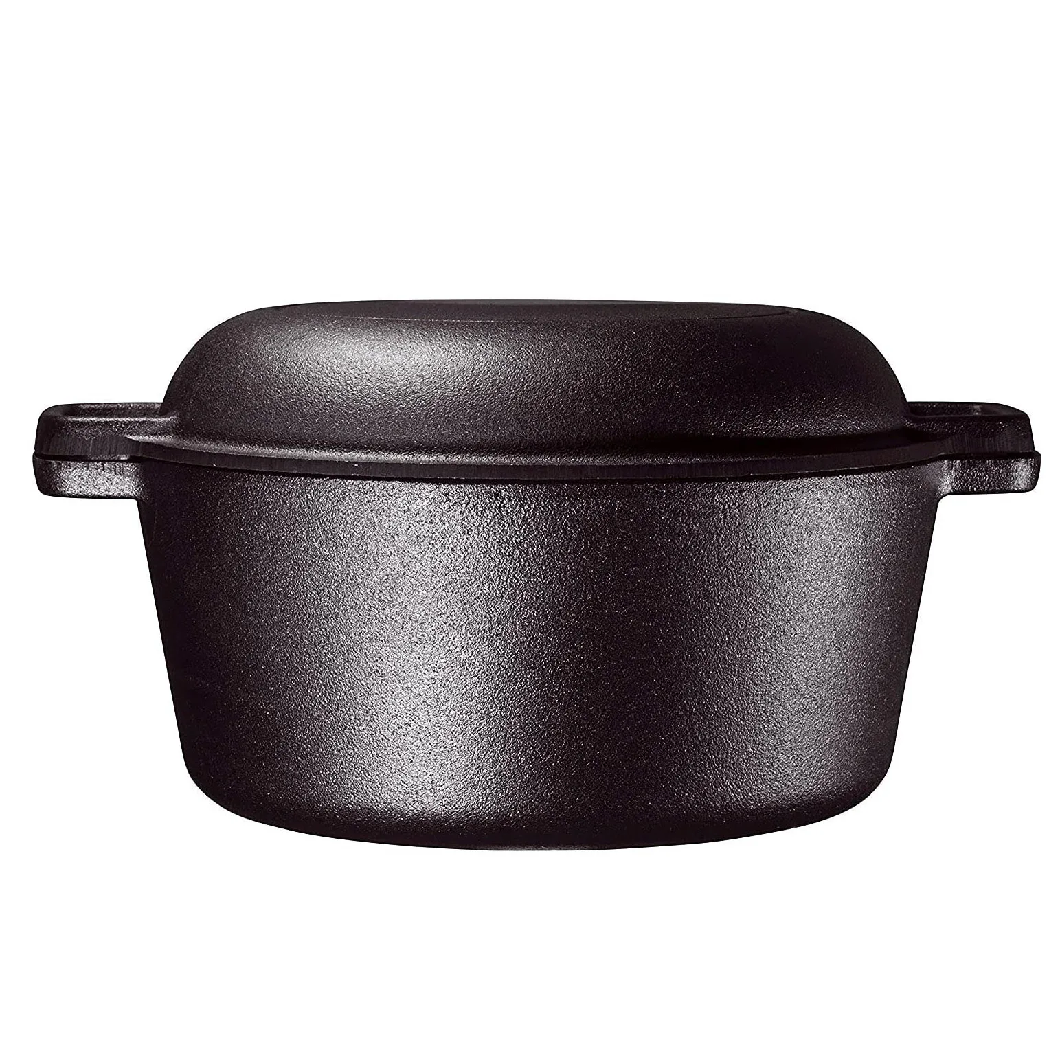 gusseisen 2 in 1 topf & pfanne cast iron double dutch oven