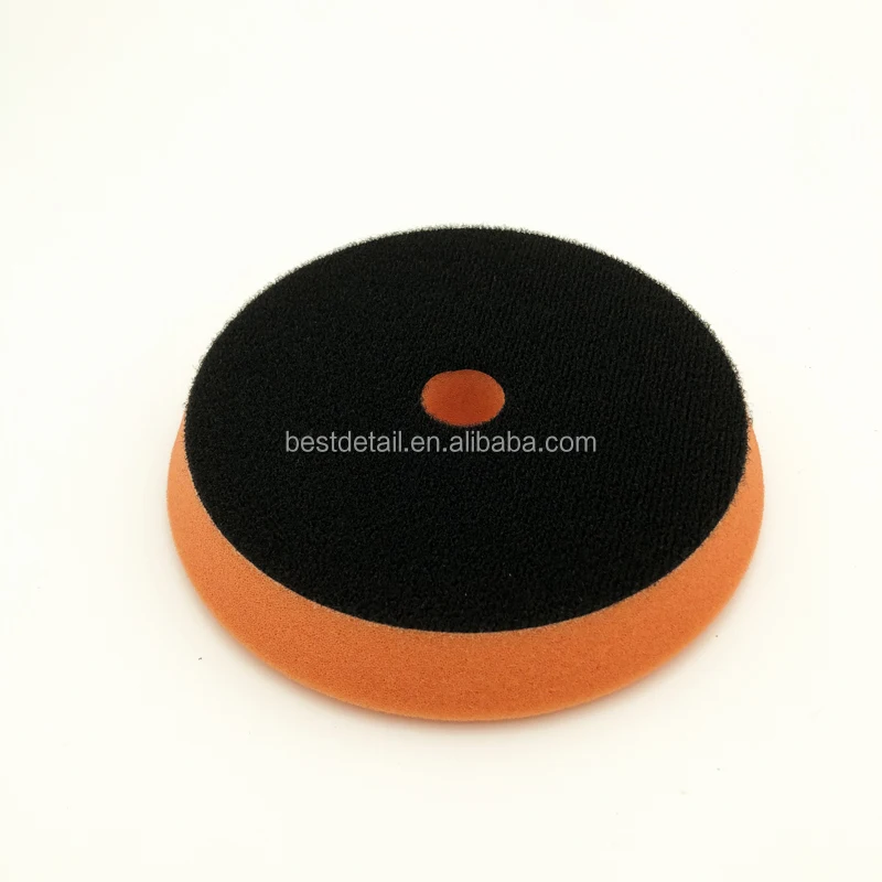 Китай, оптовая продажа, 6 дюймов, 150 мм, прокладка из пеноматериала для обработки воском, полировки, автодетейлинга, уход за автомобилем, плоские умные прокладки