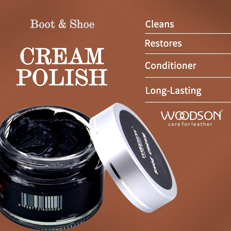 Shoe Polish Wax Black Shoes Cleaning Stain Polishing Cream Leather Shoe Cleaning Cream