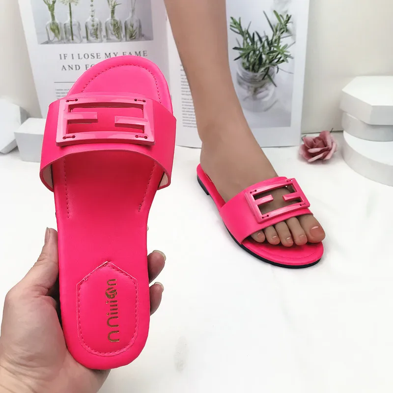 Designer luxury famous brands ladies soft women slides shoes custom slippers for women and ladies beach supplier platform sandal