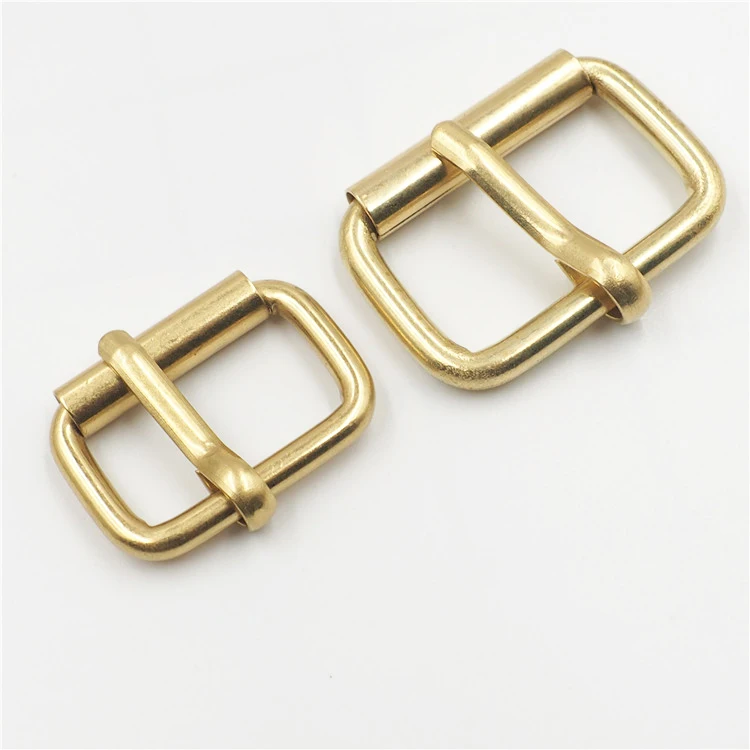 Hot sele Metal adjustable roller pin buckle high quality solid brass roller pin buckle