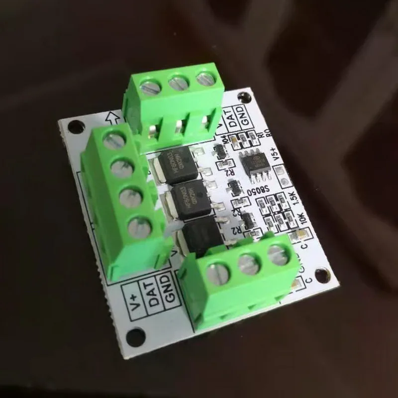 3 channel WS2811 decoder  SPI-To-RGB strip driver 12V/24v led drive 5A/CH SPI TO rgb driver