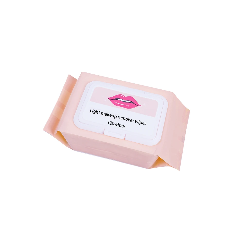Wholesale Custom Private Label Individual Organic Feminine Cosmetic Makeup Remover Wet Wipes