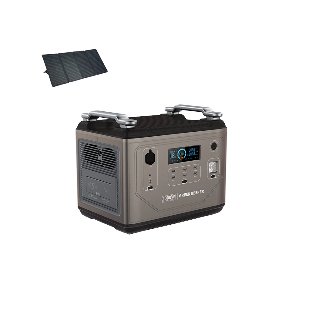 OEM/ODM Ego Power Station Solar Energy Generator 1000W 2000W Lifepo4 Power Station