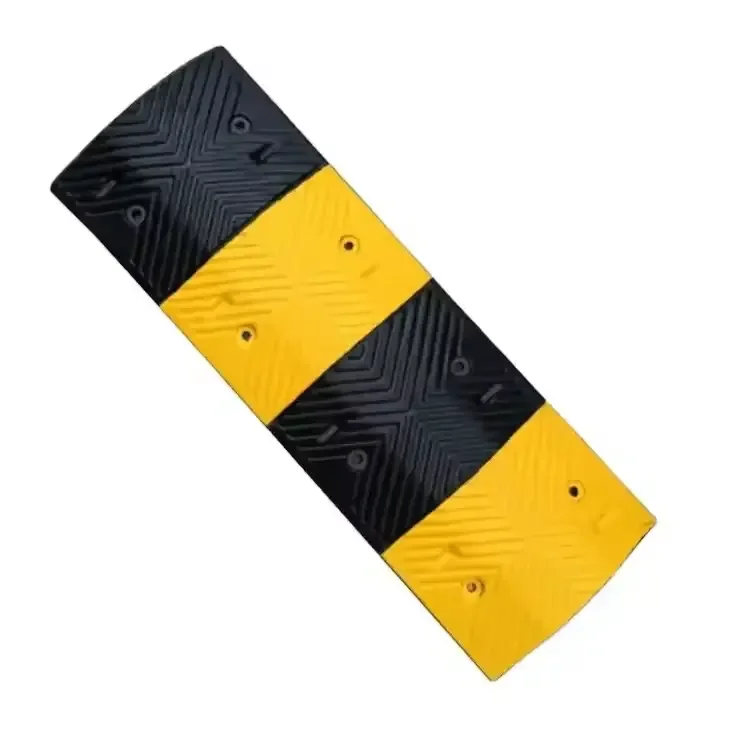 Engineering rubber speed bumps Road speed limit absorber road rubber speed breaker
