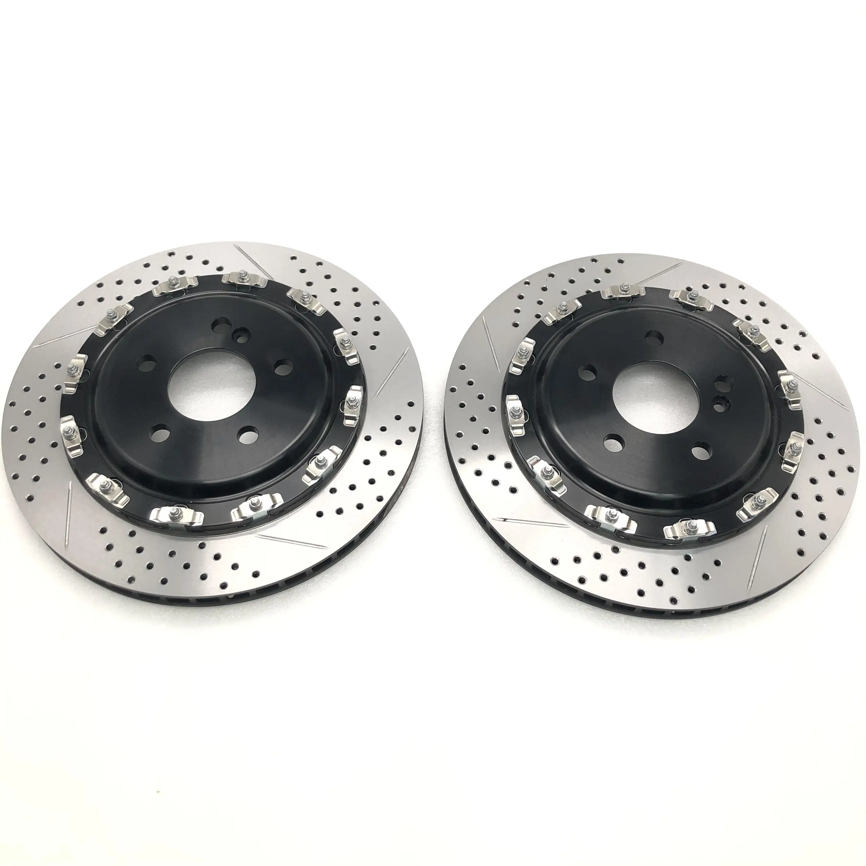 High-Performance Custom Stainless Front Rear Drilled and Slotted Brake Disc Rotor for Toyota f30 e36 e46 Mazda Audi A4 B9 New