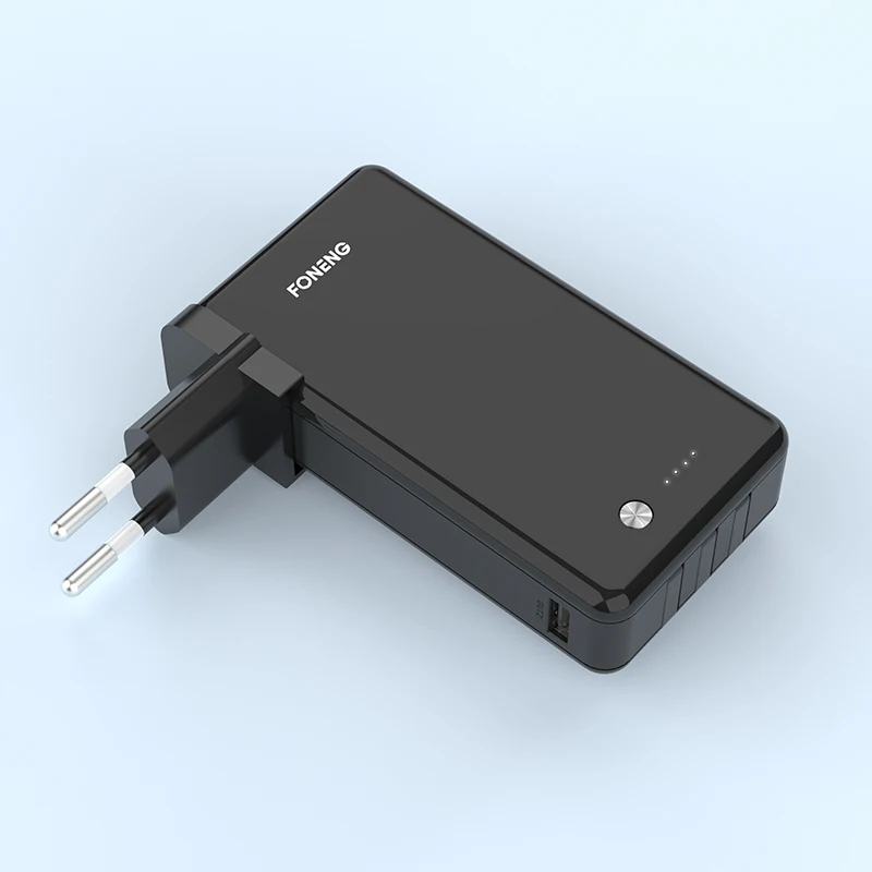 2021 Новый Дизайн Power bank 10000 мАч с 3 встроенными кабелями и портативным зарядным устройством для мобильных телефонов банки питания быстрой
