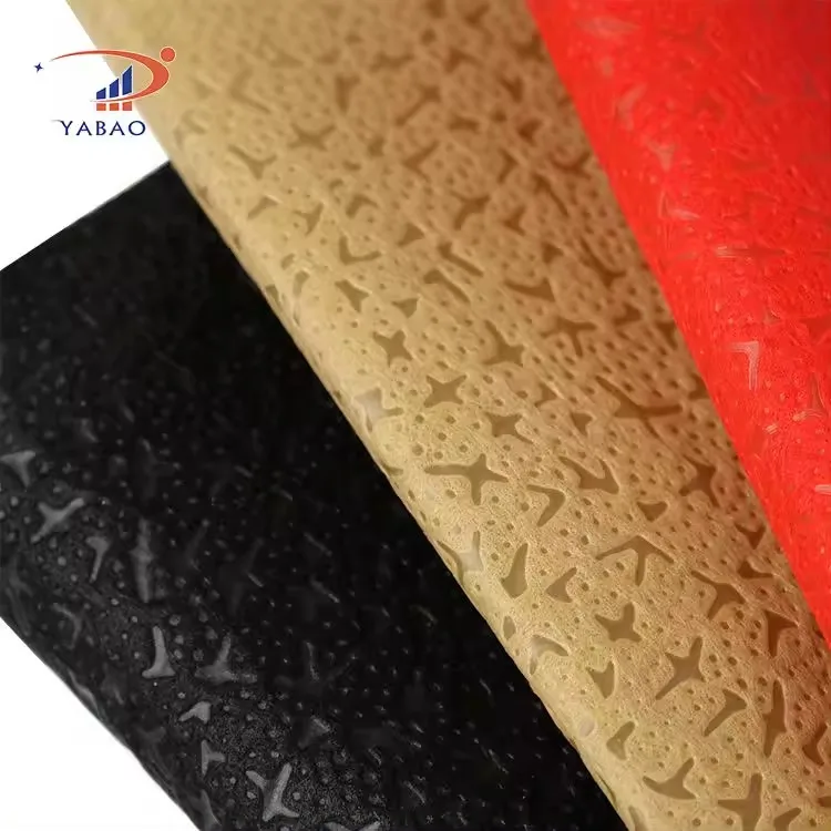 Chicken feet print recycled polypropylene spunbond emboss nonwoven