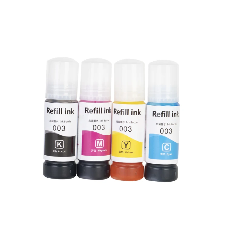 003 Dye Ink For Epson L1110 3100 3101 3110 3150 5190 Printer