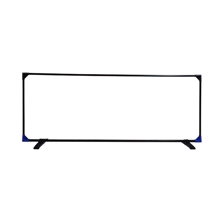 Customized sizes and logo PU/ Oxford Cloth Table tennis surrounding barriers with PP stands
