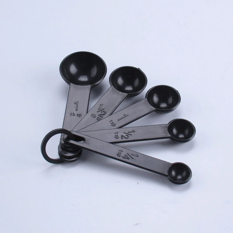 10 Pcs Plastic Measuring Cups and Spoons Set for Baking Coffee Kitchen Accessories