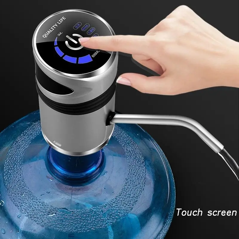 Dispenser Gallon Drinking Bottle Switch Silent Charging Touch Intelligent Automatic Electric Portable Water Pump