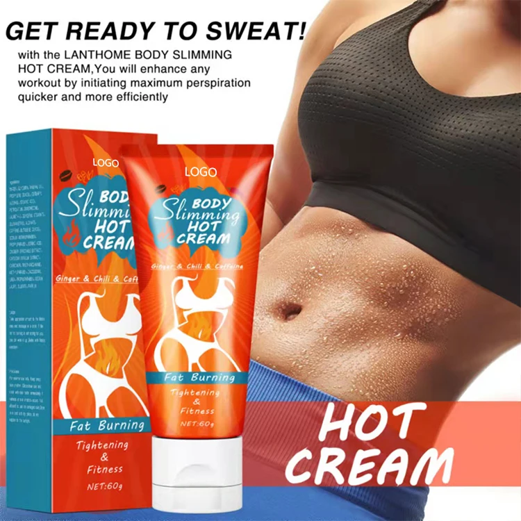Private Label Slimming Cream Fat Burning Belly Fat Burning Cream Fat Burning Wicking Slimming Cream