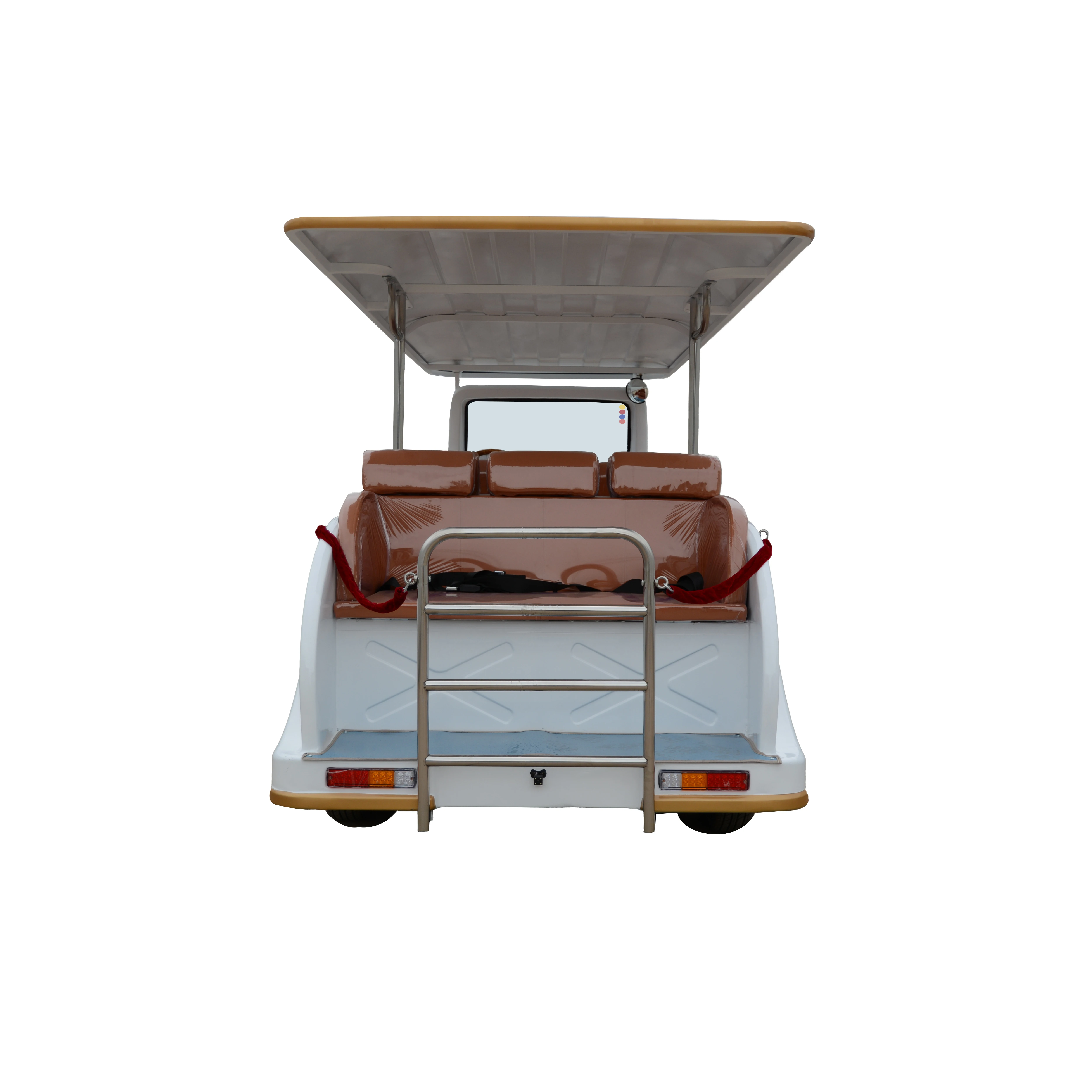 Заводская распродажа 4 колеса сиденье Электрический туристический небольшой автобус экскурсионный