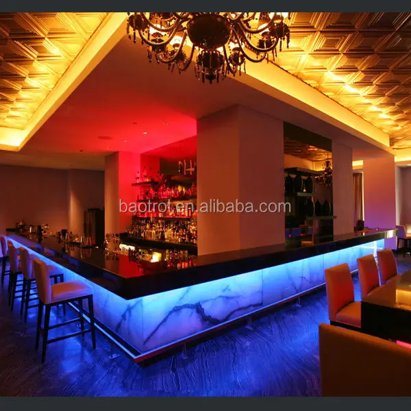 restaurant boat shape cafe bar counter design for sale