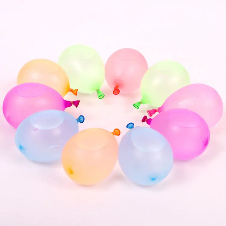 100 Pack Summer Party Fight Biodegradable 3inch Magic Self Sealing Water Balloons