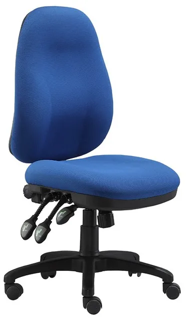 Durable 3 lever heavy duty mechanism fabric office chair