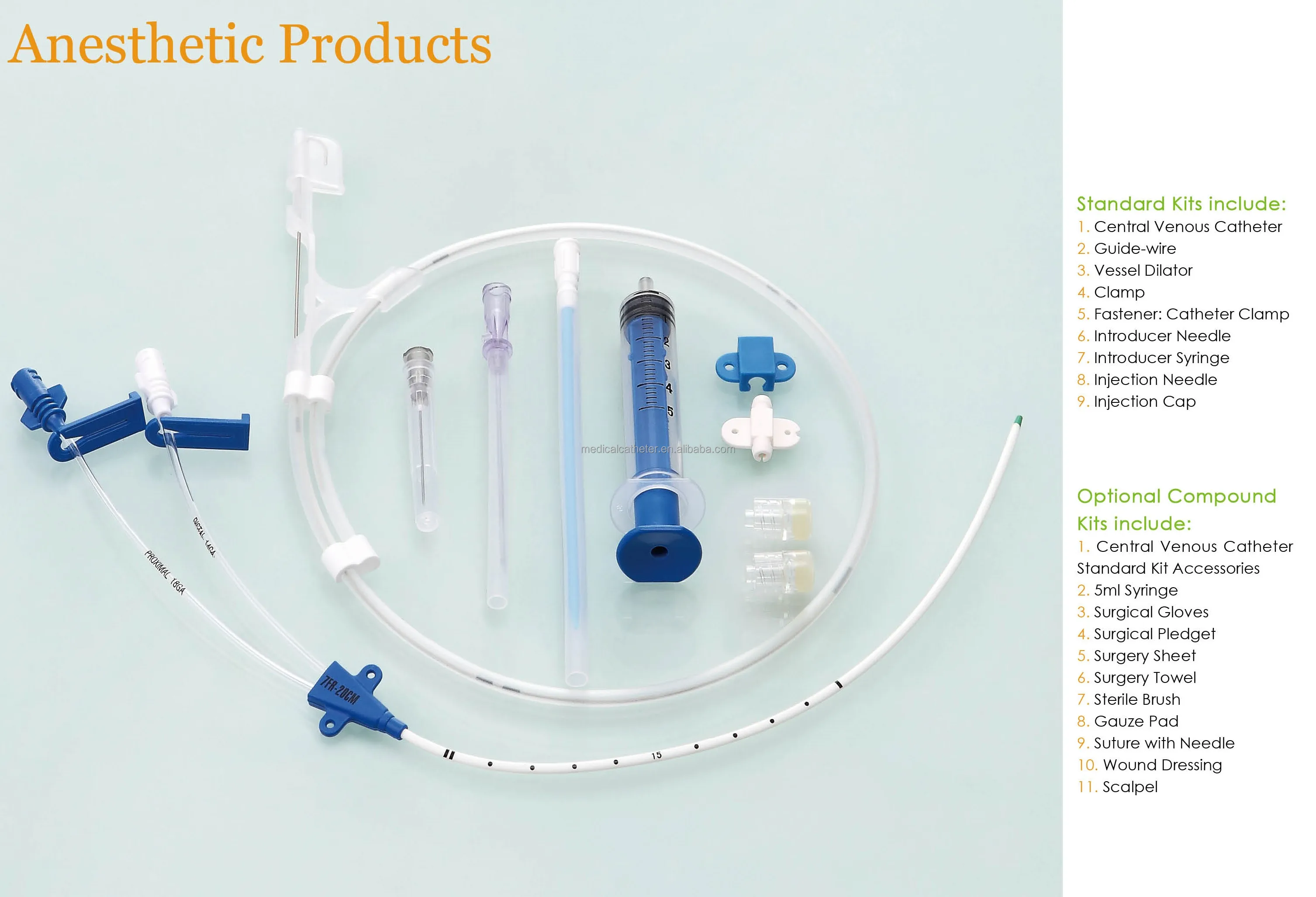 Medical Disposable Dilator for CVC HC PICC package Stable surgical device manufactured in China