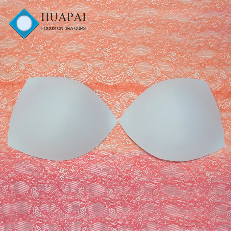 Pass OEKO TEX recycle fabric bra pad Factory price wholesale molded Sports Bra foam cup