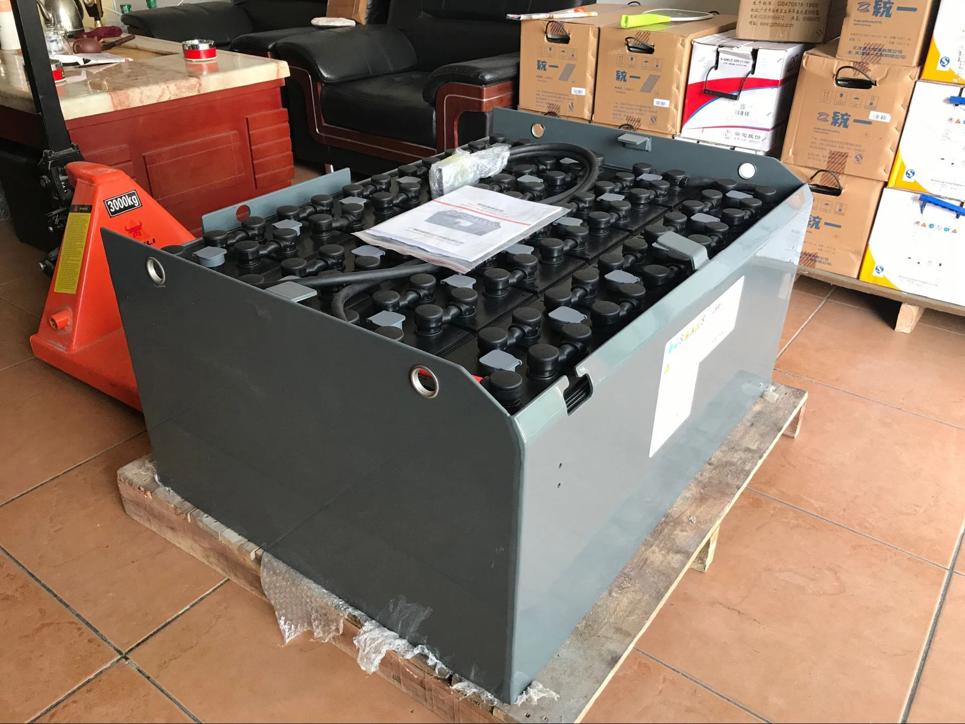 11 PZB 630 TEU FB20 Аккумулятор для вилочного погрузчика 48V 480Ah электрического